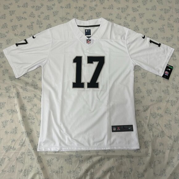 NFL Las Vegas Raiders Davante Adams Nike White #17 Jersey - Picture 1 of 7